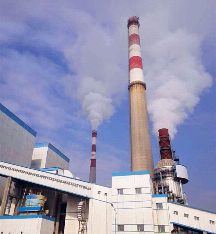 神华准格尔能源有限责任公司矸石发电公司电厂二期2×330MW炉外脱硫烟囱防腐工程