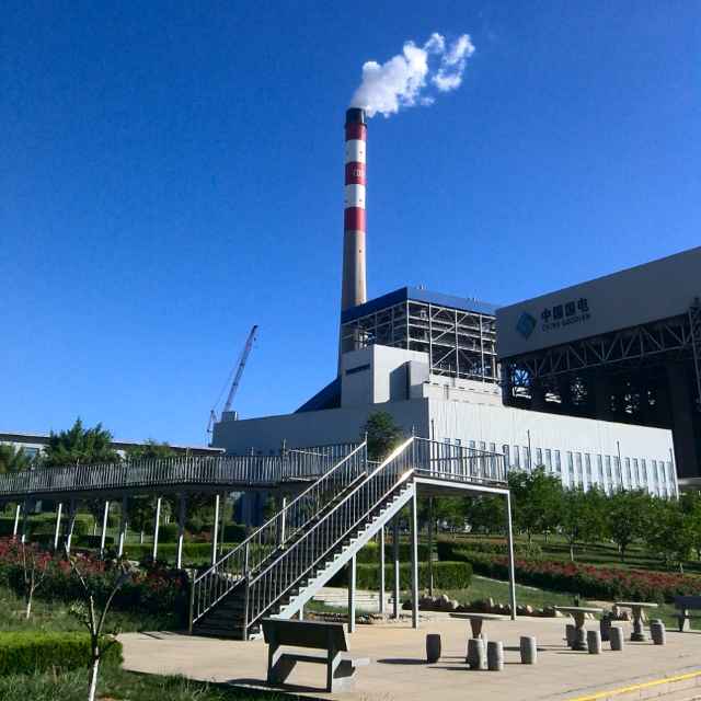 国电河北龙山发电有限公司烟囱防腐改造工程